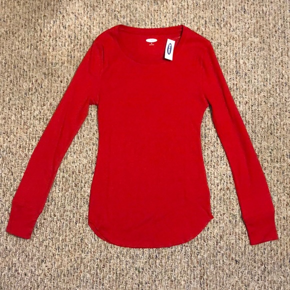 red thermal top